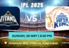 Gujarat Titans vs Chennai Super Kings