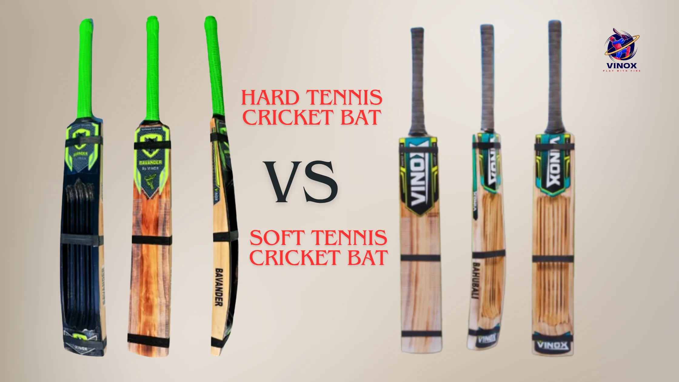 Difference Between Hard Tennis and Soft Tennis Cricket Bats – A Complete Guide