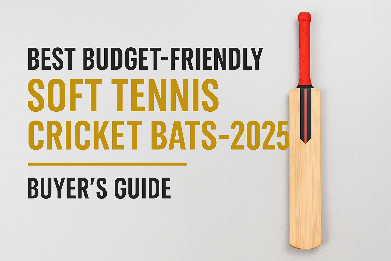 budget-friendly soft tennis cricket bats